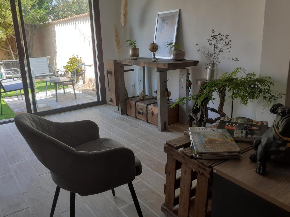 Вилла Loft Avec Clim, Parking Et Jardin Proche De La Mer Sauvian Экстерьер фото